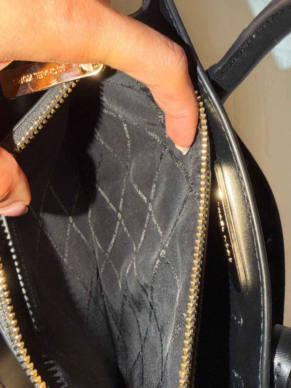 Michael Kors structured saffiano